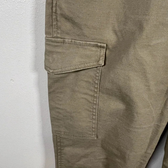 Madewell Classic Straight Cargo Pants Womens Size 28 Brown Chino Utility Minimal - Picture 6 of 12